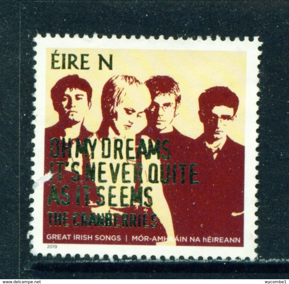 IRELAND  -  2019  Great Irish Songs  'N'  Used As Scan - Used Stamps