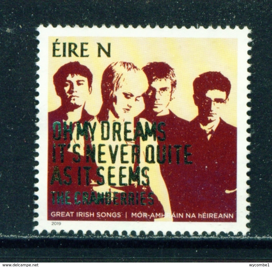 IRELAND  -  2019  Great Irish Songs  'N'  Used As Scan - Usati