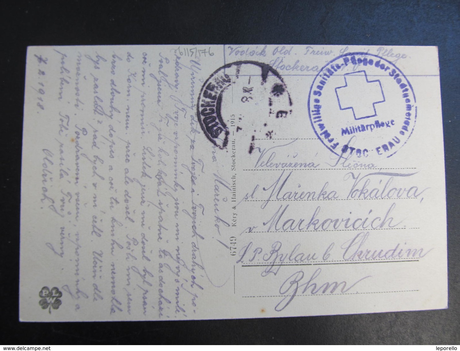AK STOCKERAU B. Korneuburg 1918 Feldpost ///  D*39737 - Stockerau