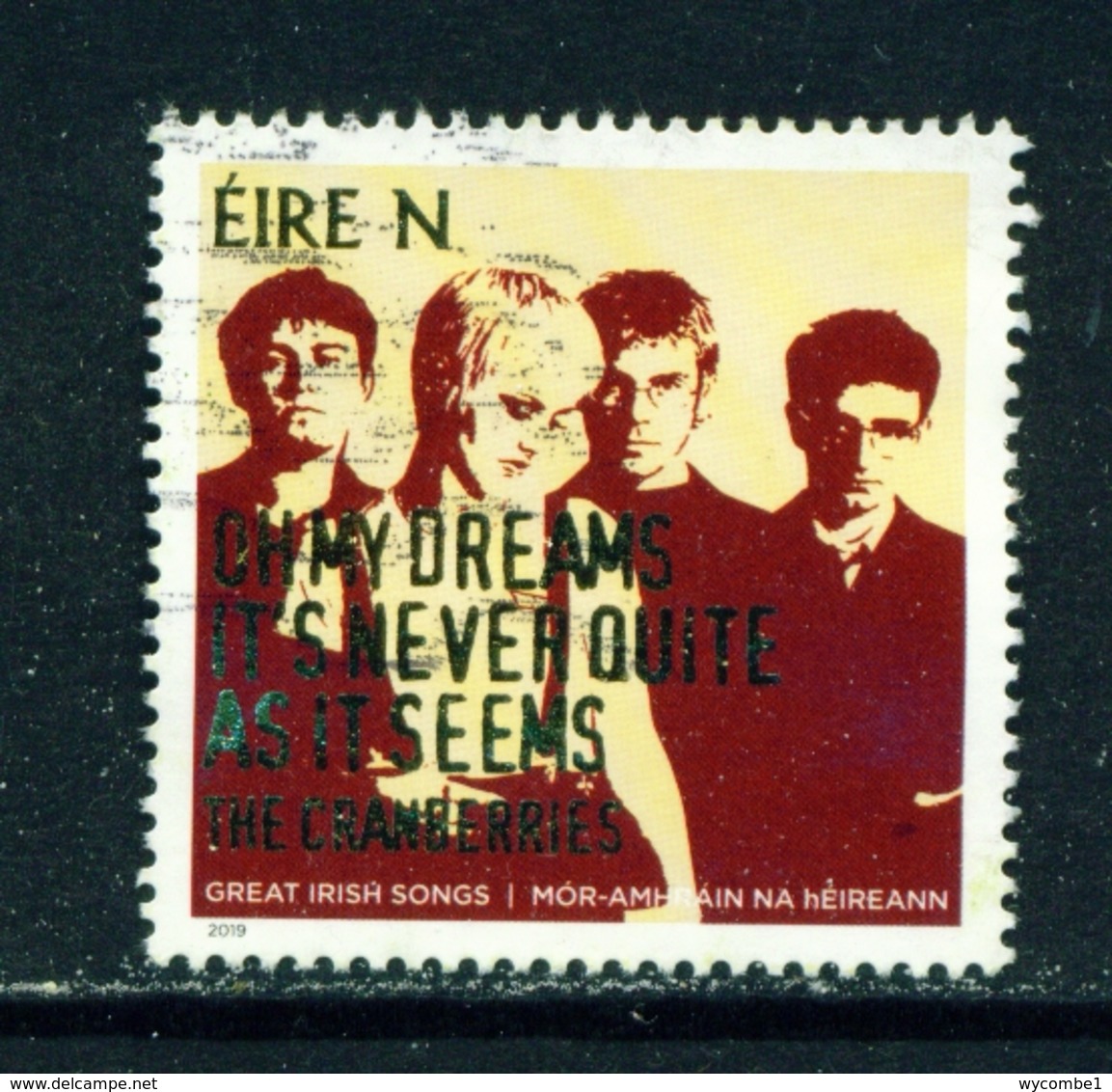 IRELAND  -  2019  Great Irish Songs  'N'  Used As Scan - Used Stamps