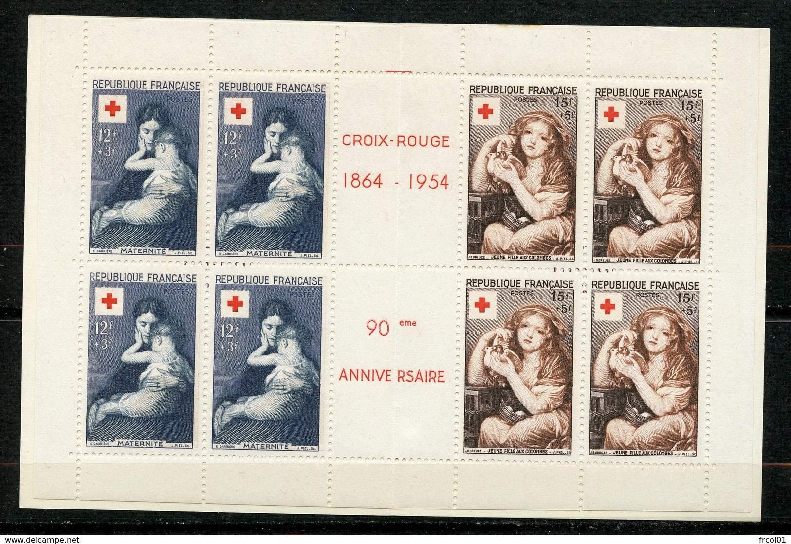 France, Yvert Carnet Croix-Rouge 2003** (1954), Neuf Sans Charnière, état Parfait, MNH - Rotes Kreuz