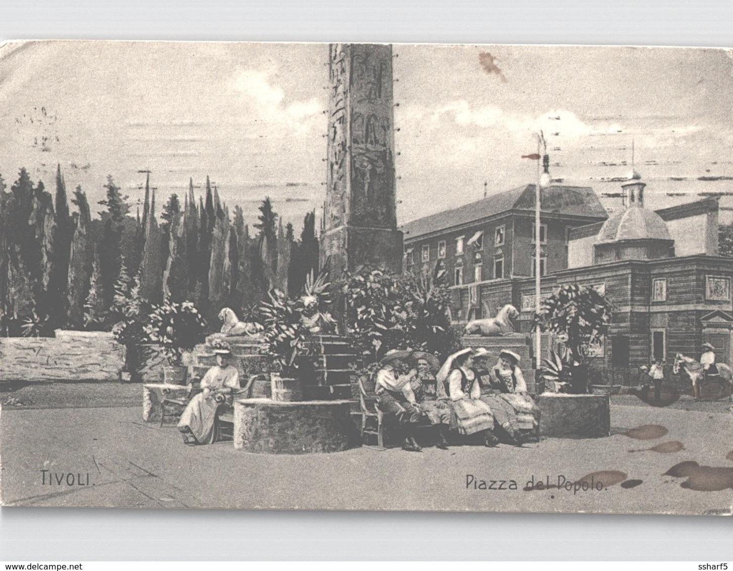 Tivoli - Sidste Nyhed Er Piazza Del Popolo! Sendt 1908 - Danimarca