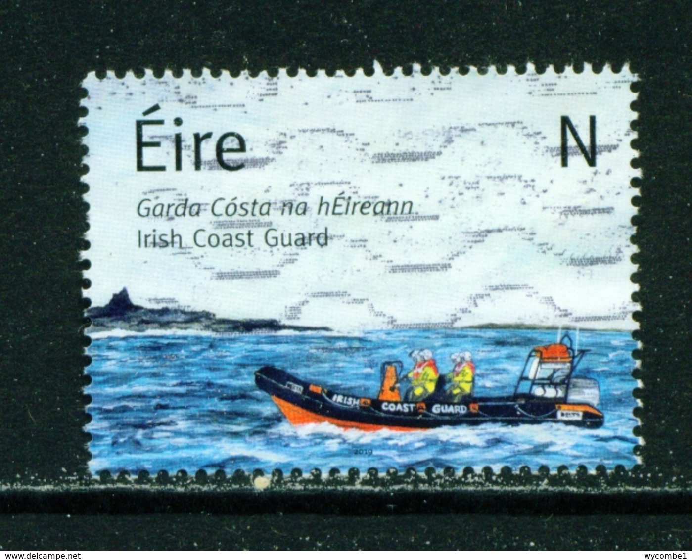 IRELAND  -  2019  Coastguard  'N'  Used As Scan - Used Stamps