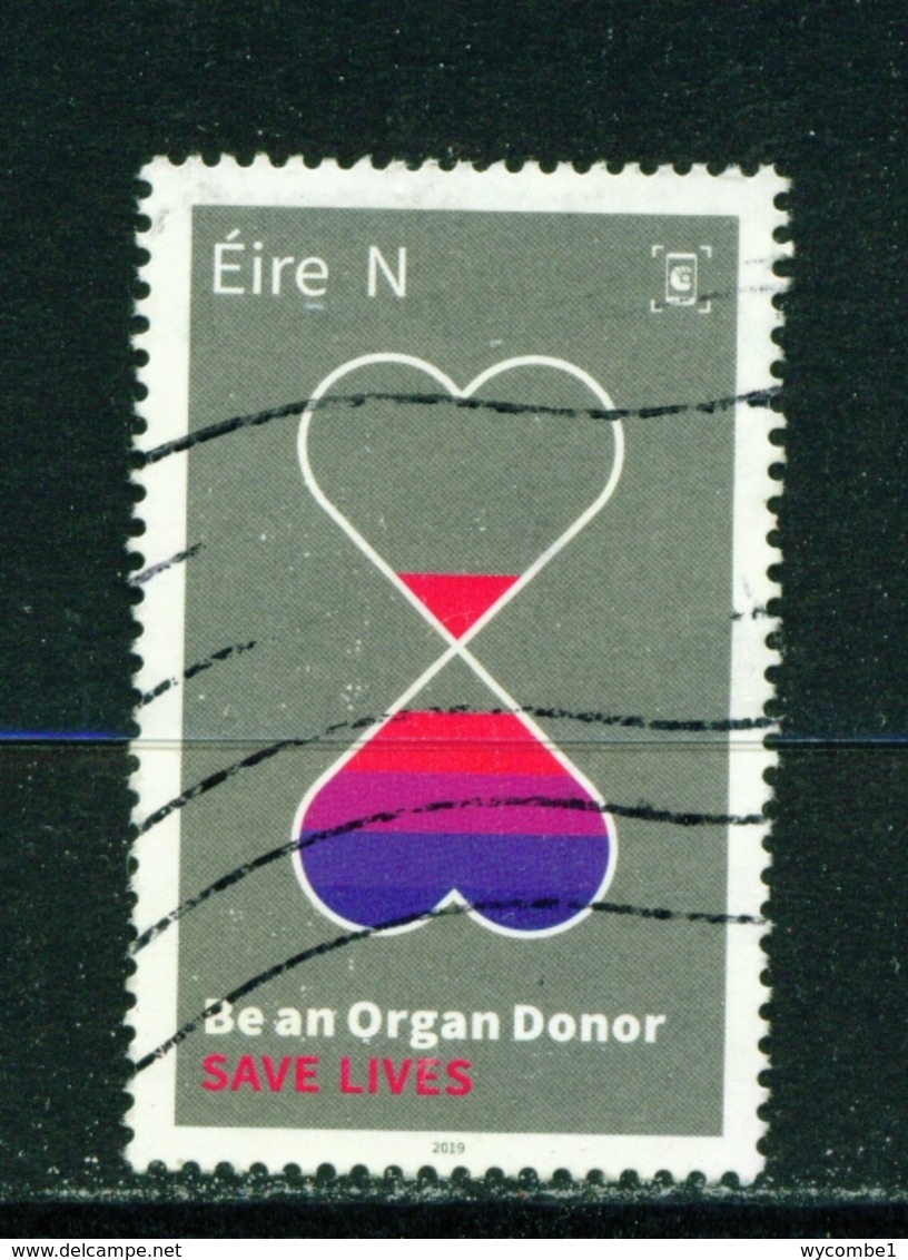 IRELAND  -  2019  Be An Organ Donor  'N'  Used As Scan - Used Stamps