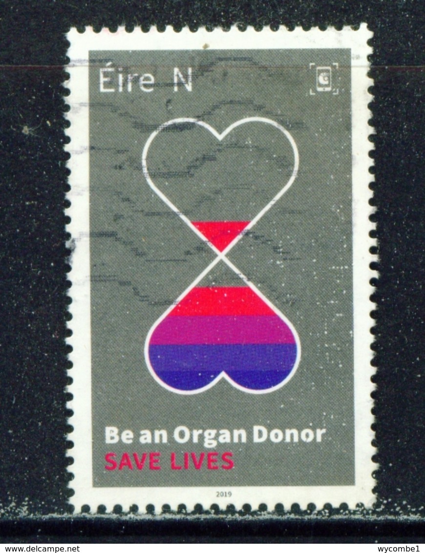 IRELAND  -  2019  Be An Organ Donor  'N'  Used As Scan - Used Stamps