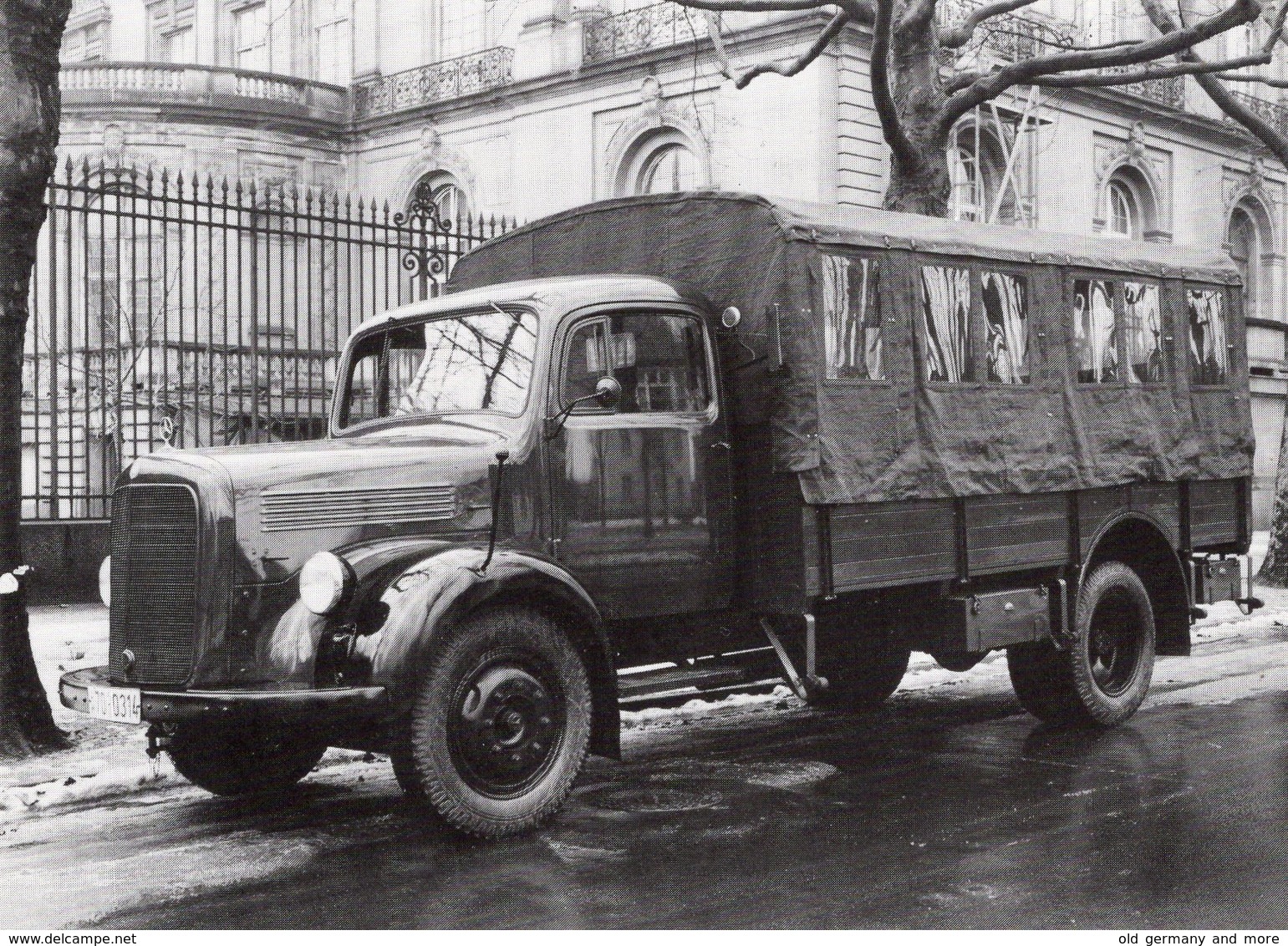 Merzedes Lastwagen Der 50er Jahre - Camions & Poids Lourds