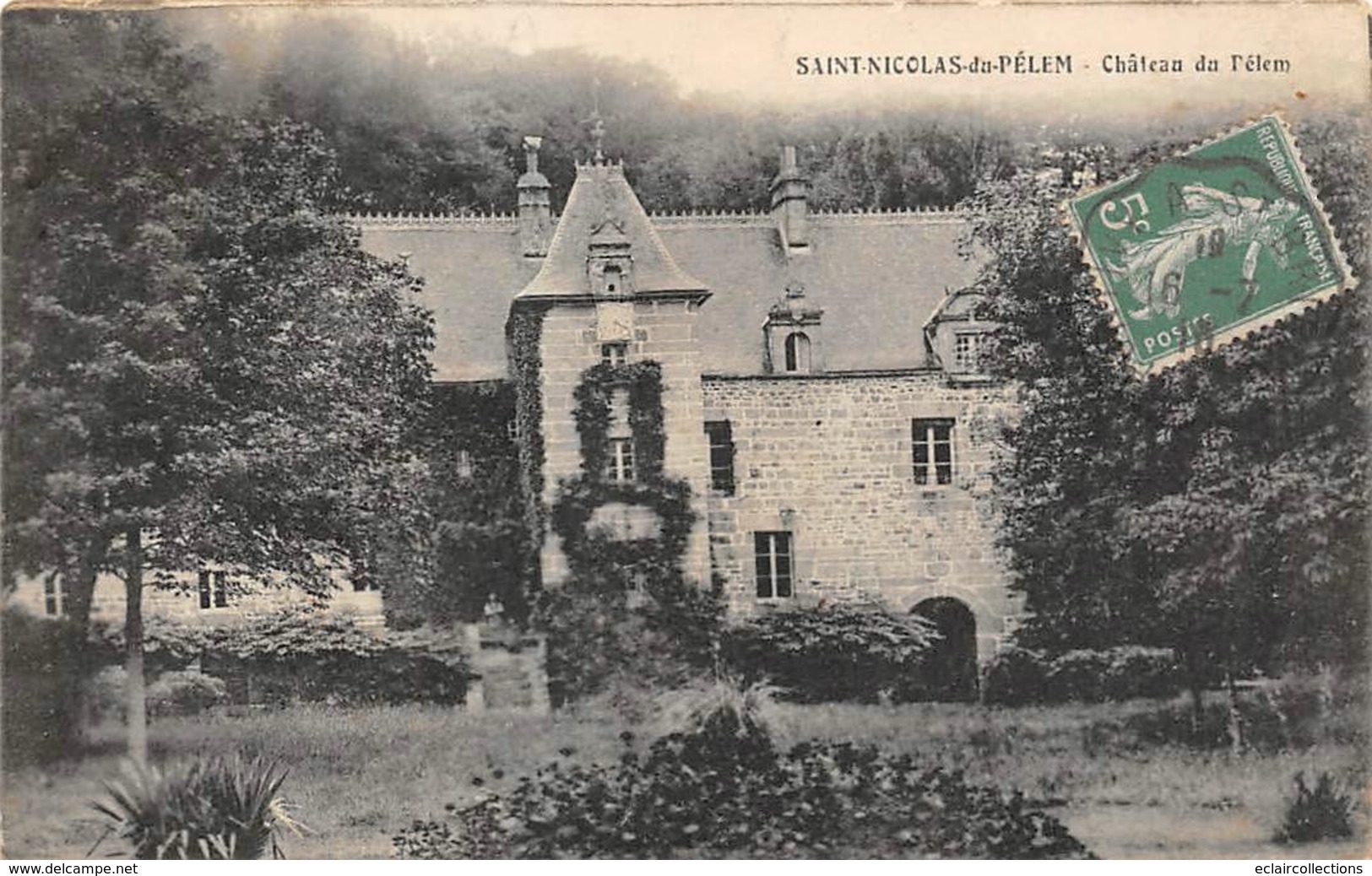 Saint Nicolas Du Pélem       22      Le Château              Voir Scan) - Saint-Nicolas-du-Pélem