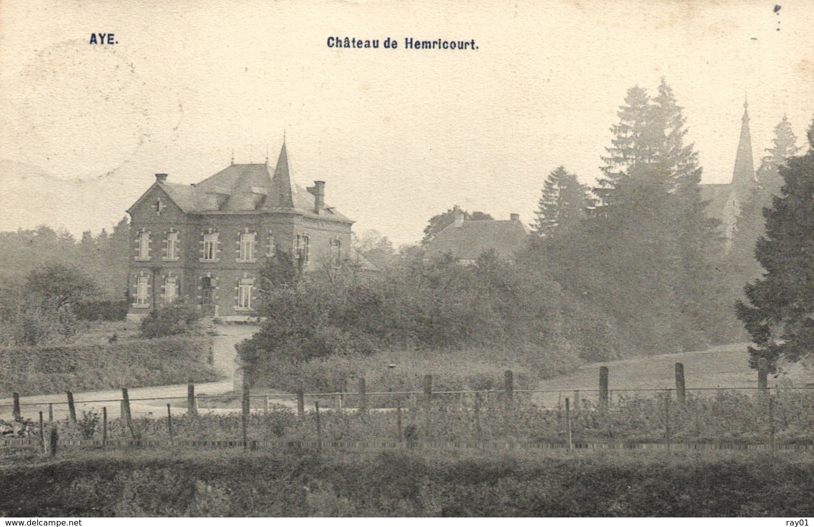 BELGIQUE - LUXEMBOURG - MARCHE-EN-FAMENNE - AYE - Château De Hemricourt. - Marche-en-Famenne