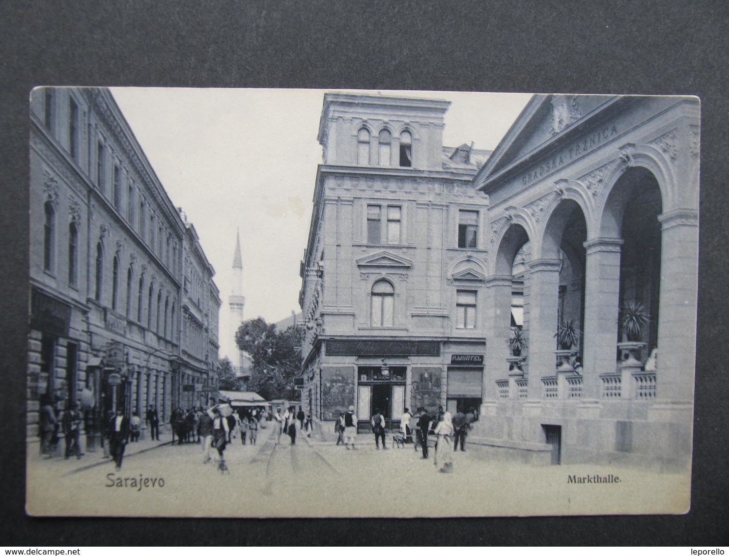 AK SARAJEVO Markthalle Ca.1900 ///  D*39766 - Bosnien-Herzegowina