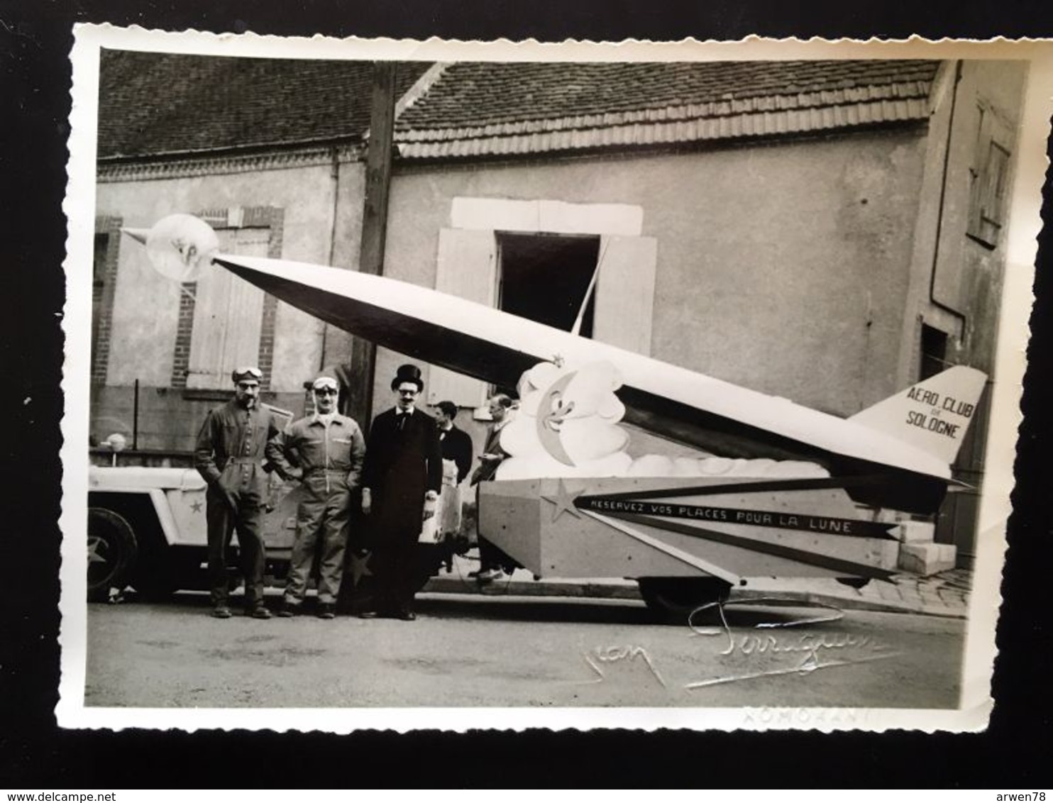 Photo Aero Club De Sologne Romorantin Fuséee Reservez Vos Places Pour La Lune - Aviation