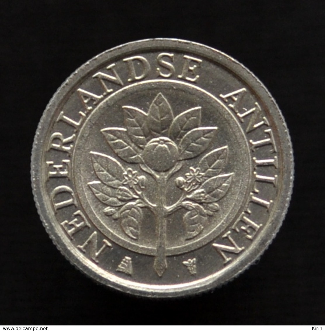Netherlands Antilles 1 Cent 2001. Km32. Uncirculated. Plants Coin. - Netherlands Antilles