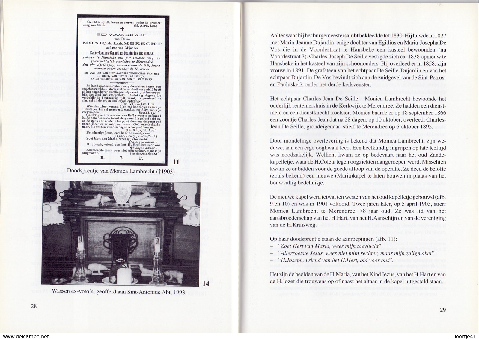 Tijdschrift Het Land Van Nevele - De Mariakapel Op De Wijk Zande Te Hansbeke - 1998 - Histoire