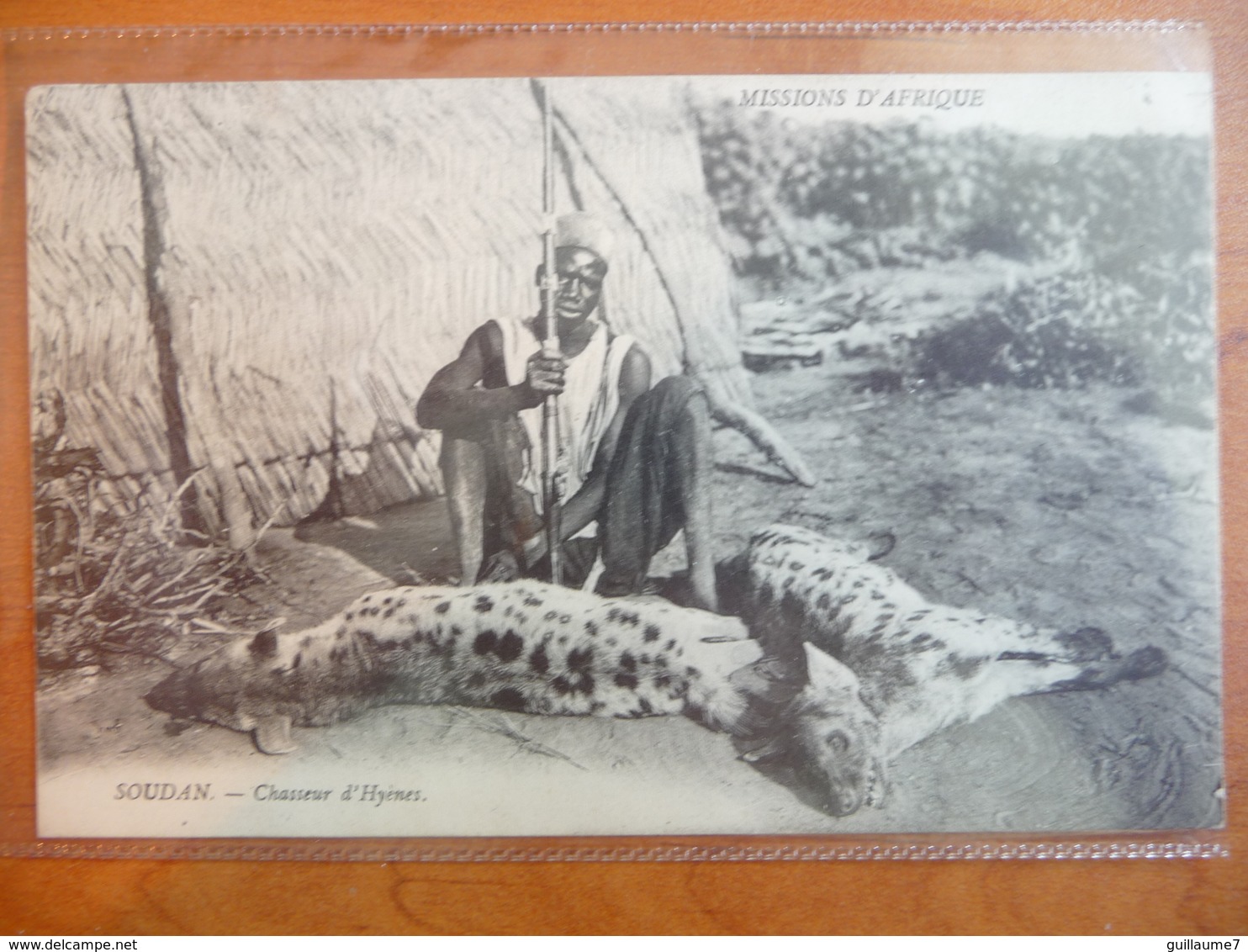 CPA Soudan -Chasseur D'Hyènes -Missions D'Afrique -Sœurs Missionnaires N-D D'Afrique, St-Charles Par Birmandreis (Alger) - Soudan