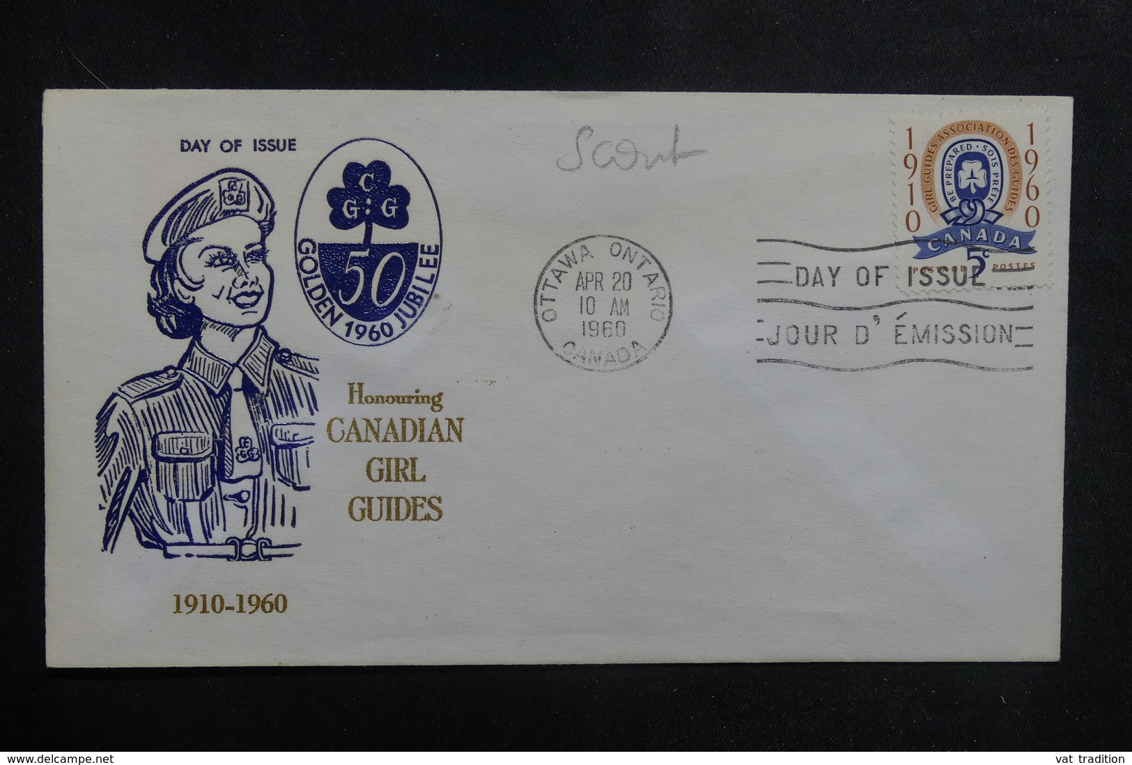 CANADA - Enveloppe FDC En 1960 - Scoutisme - L 38898 - 1952-1960