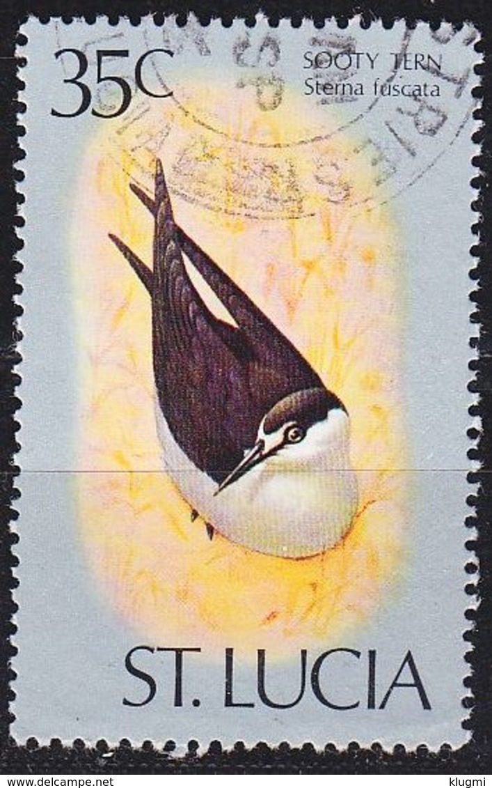 ST. LUCIA [1976] MiNr 0390 ( O/used ) Vögel - St.Lucia (...-1978)