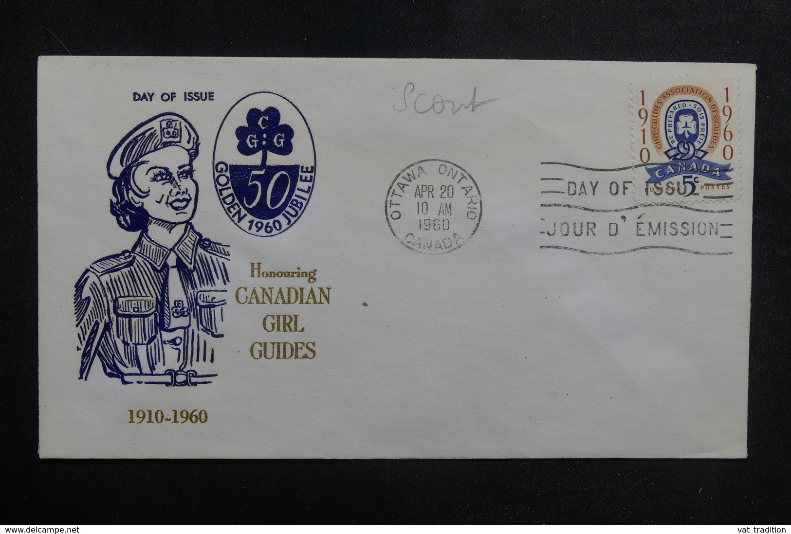 CANADA - Enveloppe FDC En 1960 - Scoutisme - L 38899 - 1952-1960