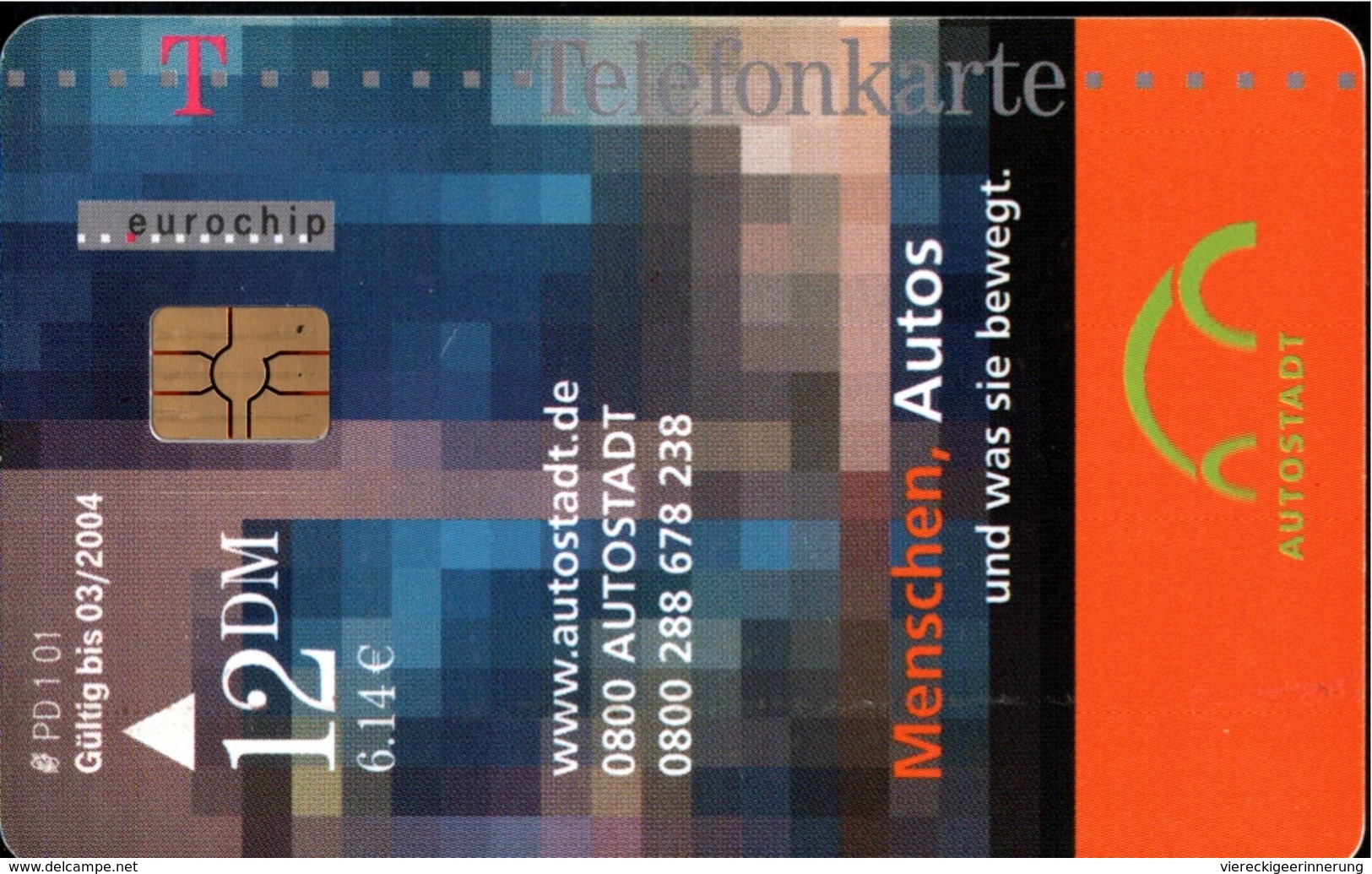 ! Telefonkarte, Telecarte, Phonecard, 2001, PD1, VW Autostadt, Wolfsburg, Germany - P & PD-Series : D. Telekom Till