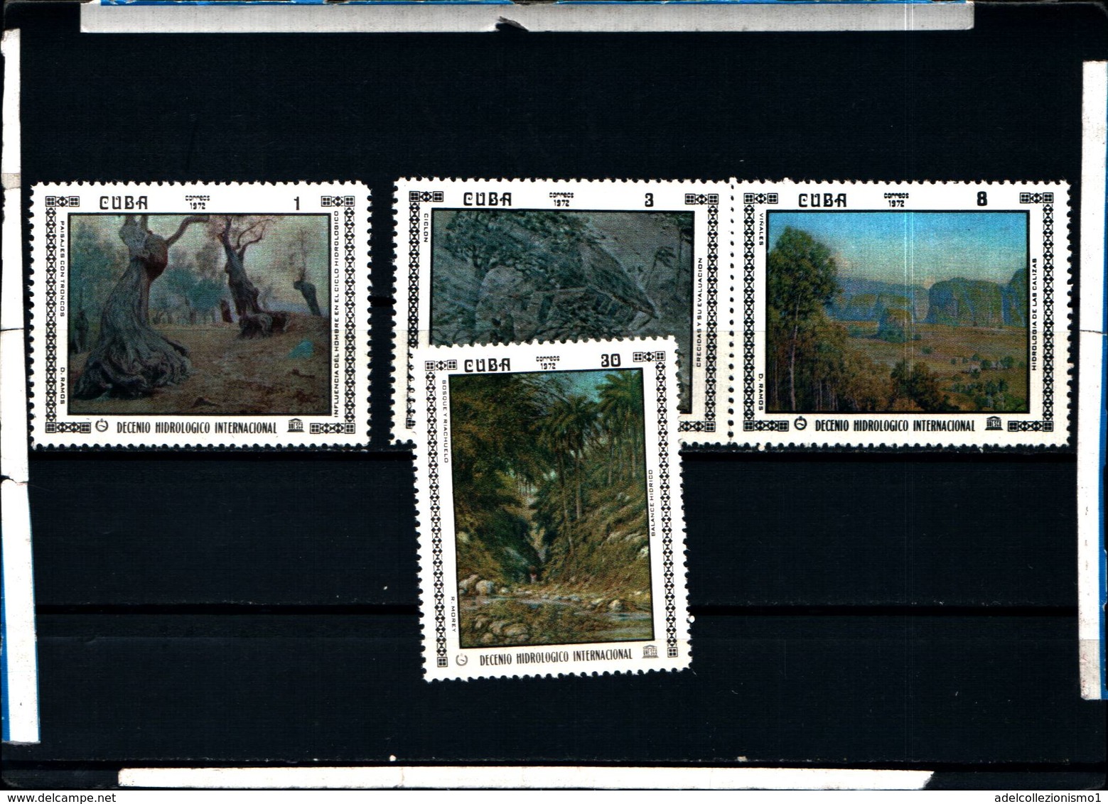 6581B)  CUBA 1972-DECENNIO IDROLOGICO INTERNAZIONALE - SERIE COMPLETA -MNH** - Nuovi