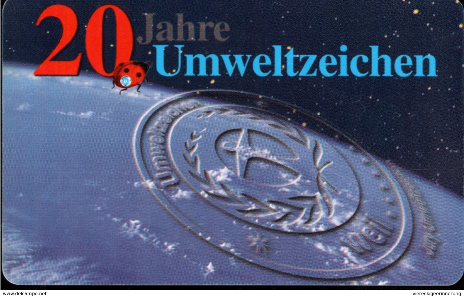 ! Telefonkarte, Telecarte, Phonecard, 1998, PD8, Umweltzeichen Blauer Engel, Germany - P & PD-Series : Guichet - D. Telekom