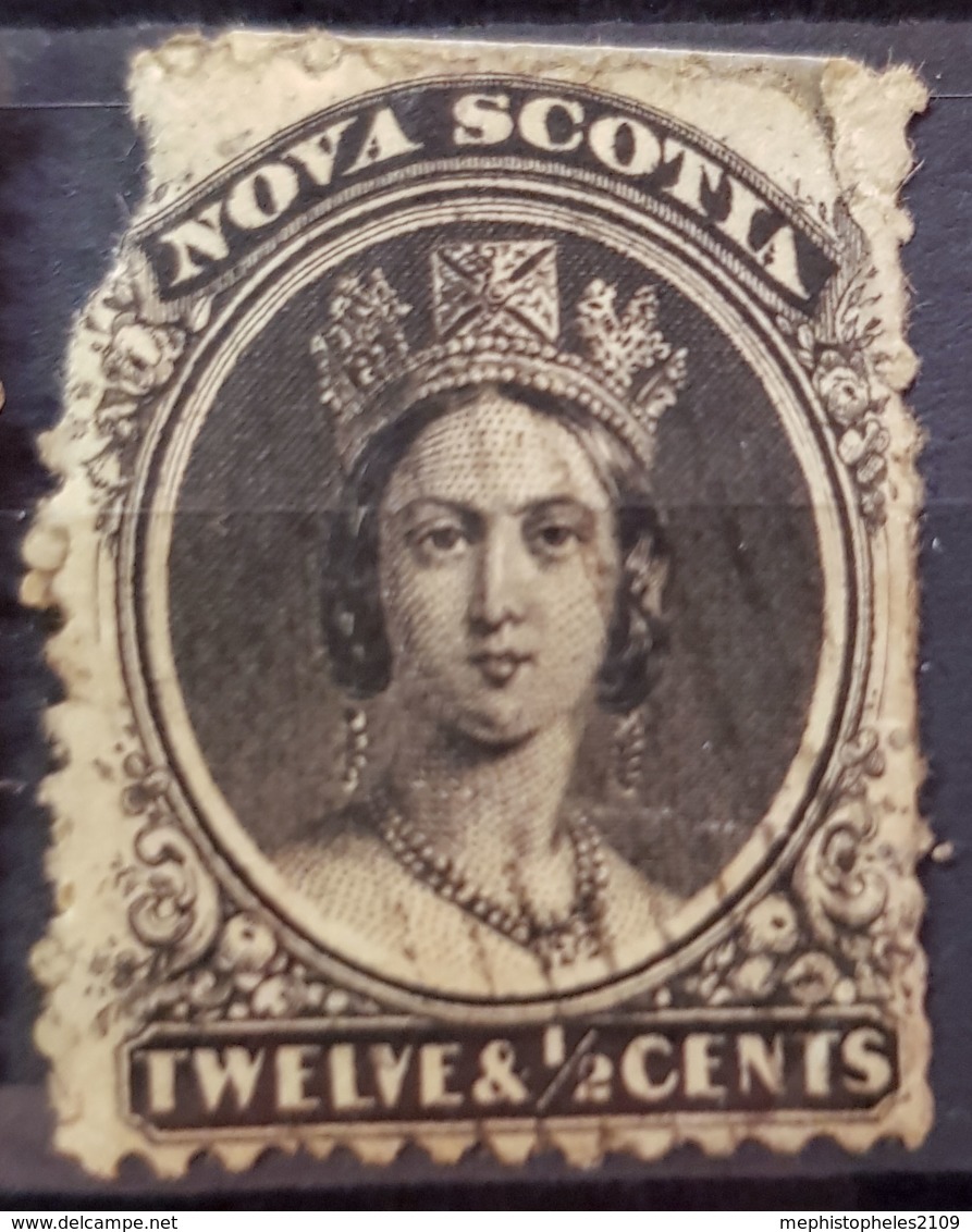 NOVA SCOTIA 1860 - Canceled - SG17 - 12.5c - Neufs