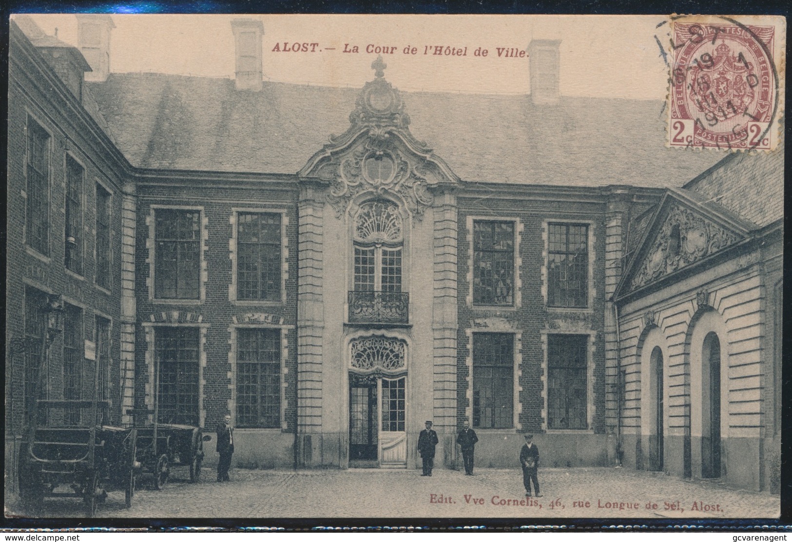 AALST   LA COUR DE L'HOTEL DE VILLE - Aalst