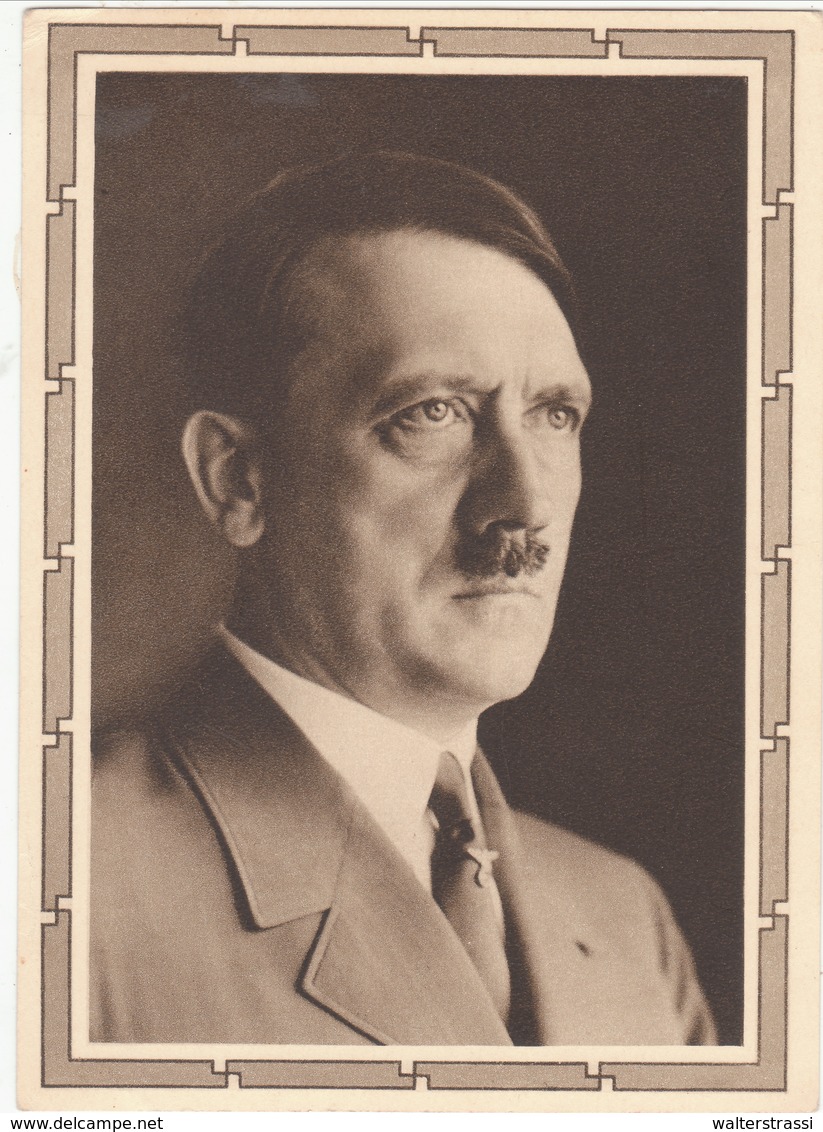 III. Reich, Der Führer Auf Postkarte - Weltkrieg 1939-45