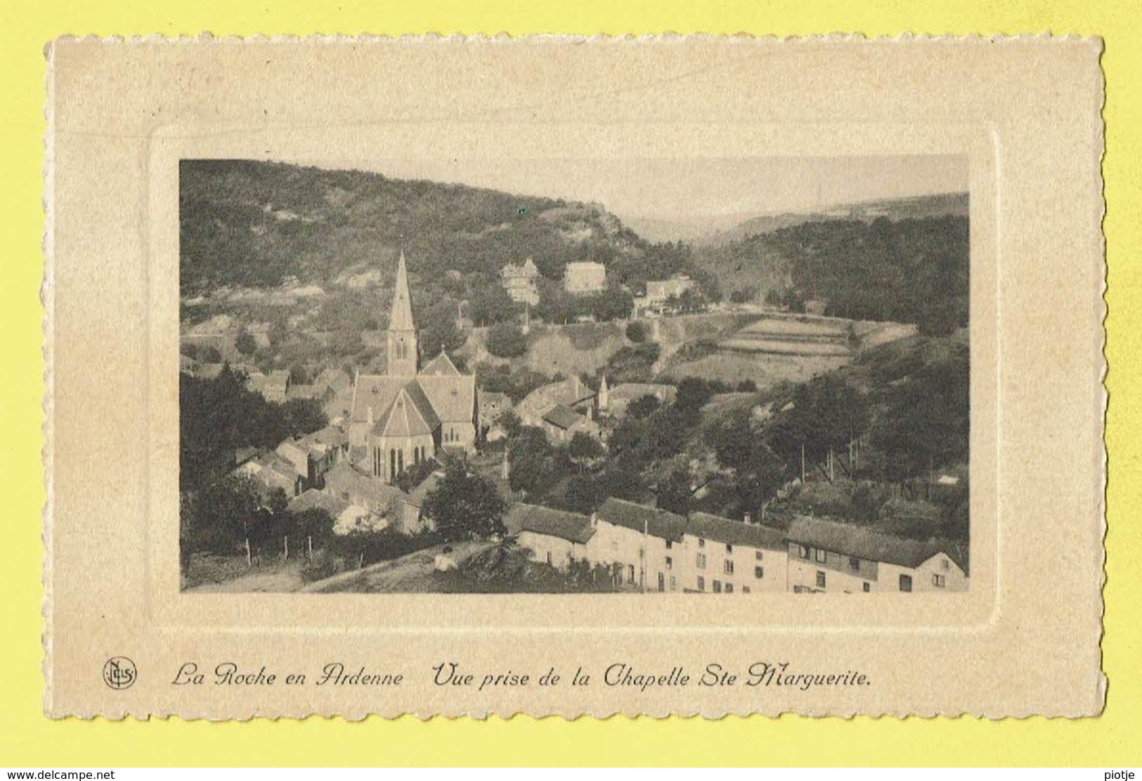 * La Roche En Ardenne (Luxembourg - La Wallonie) * (Nels, Ern Thill, Nr 2) Vue Prise De La Chapelle Ste Marguerite - La-Roche-en-Ardenne