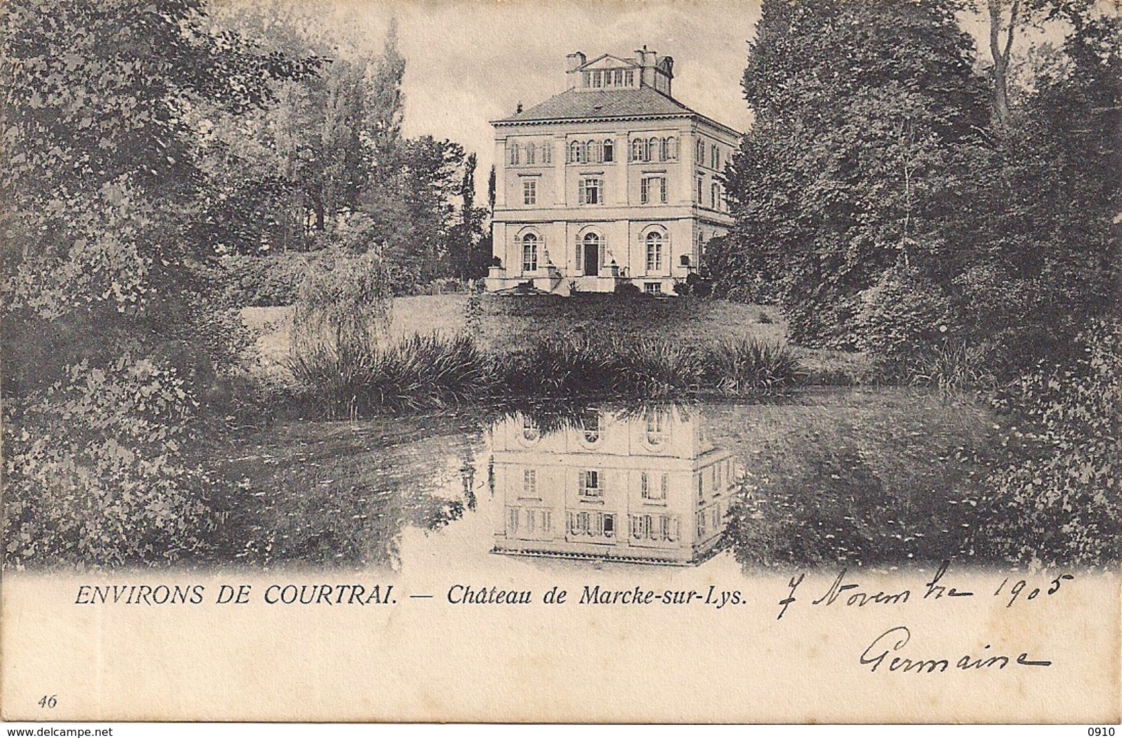 MARKE-KORTRIJK-COURTRAI"CHATEAU DE MARCKE SUR LYS"EDIT.BEYAERT FILLEUL - Kortrijk