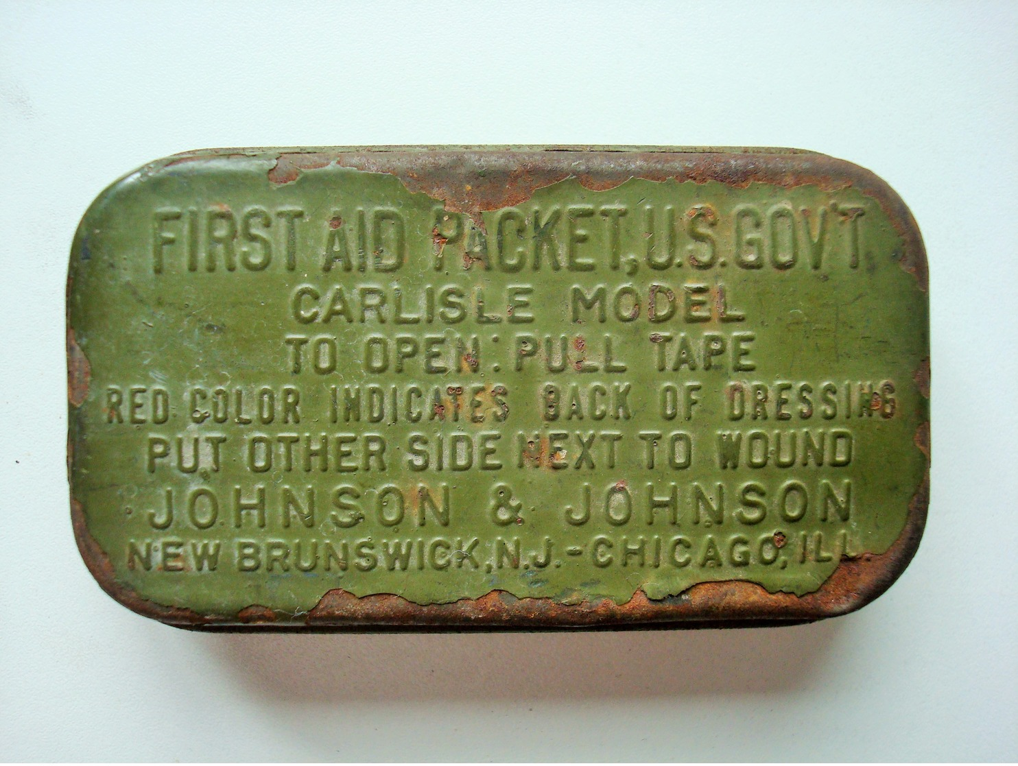 First Aid Packet US, Carslisle Model. - Uitrusting