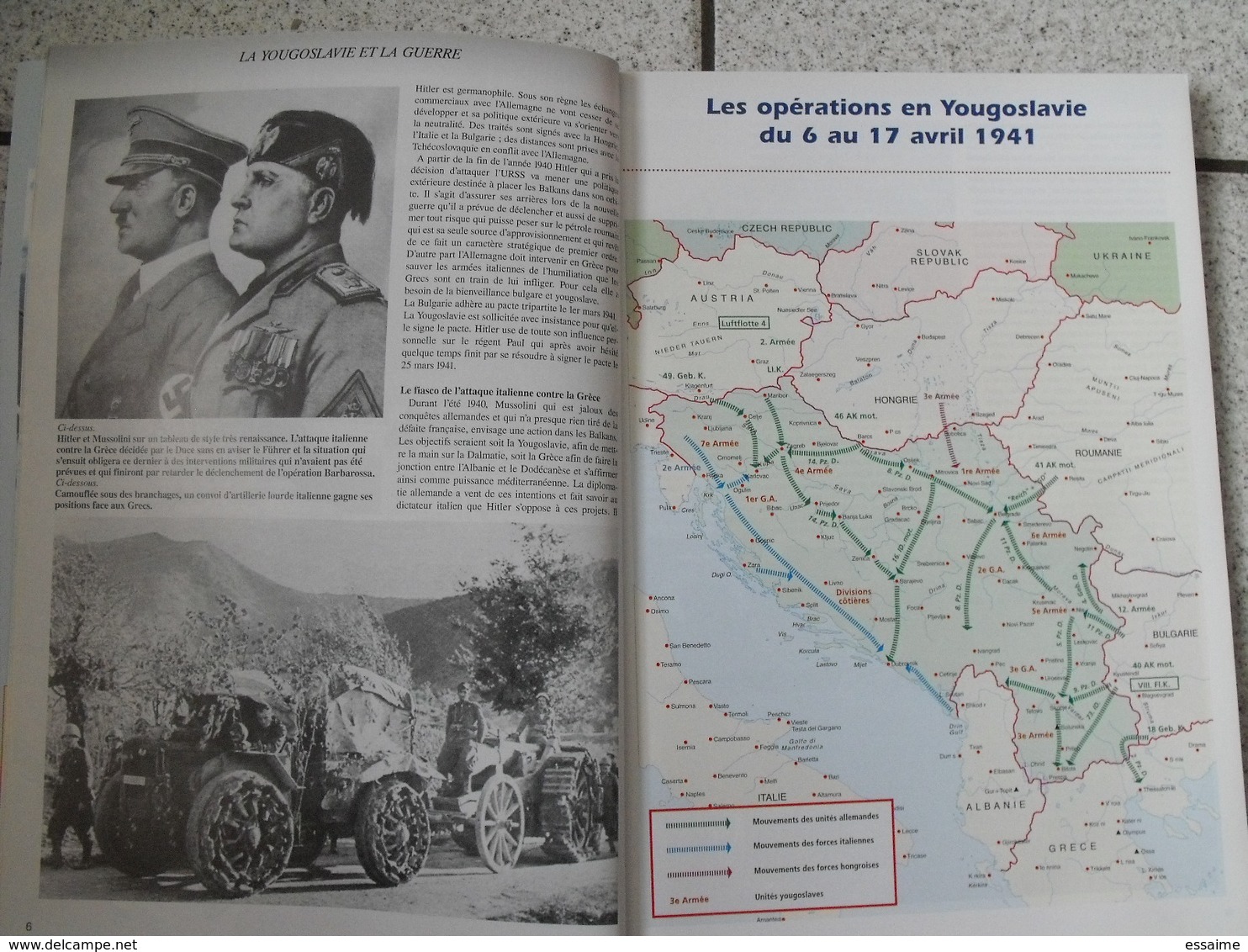 Batailles Aériennes N° 14. 2000. Hitler Yougoslavie Avril 1941 Opération Marita. Aviation Avion Guerre - Aviation