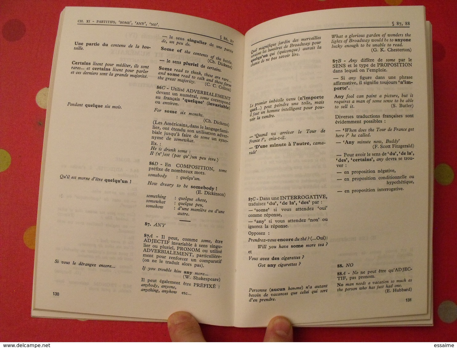 Manuel De L'angliscite. Normes Et Difficultés De La Langue écrite. Tome 1, Grammaire. Patrick Rafroidi. OCDL 1973 - 18 Ans Et Plus