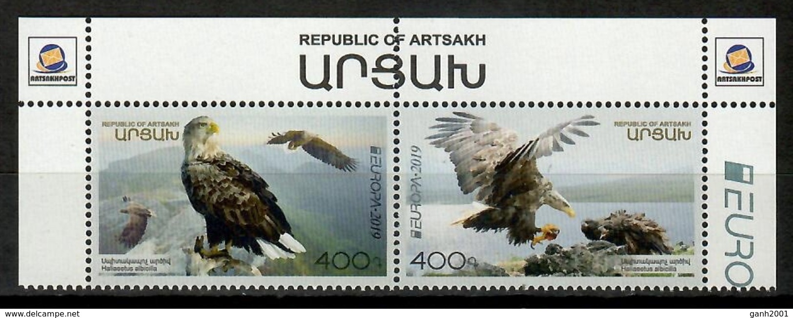 Artsakh Nagorno Karabakh  2019 Arsaj / Birds Europa CEPT MNH Vögel Aves Oiseaux /  Cu14336  4-27 - Otros & Sin Clasificación