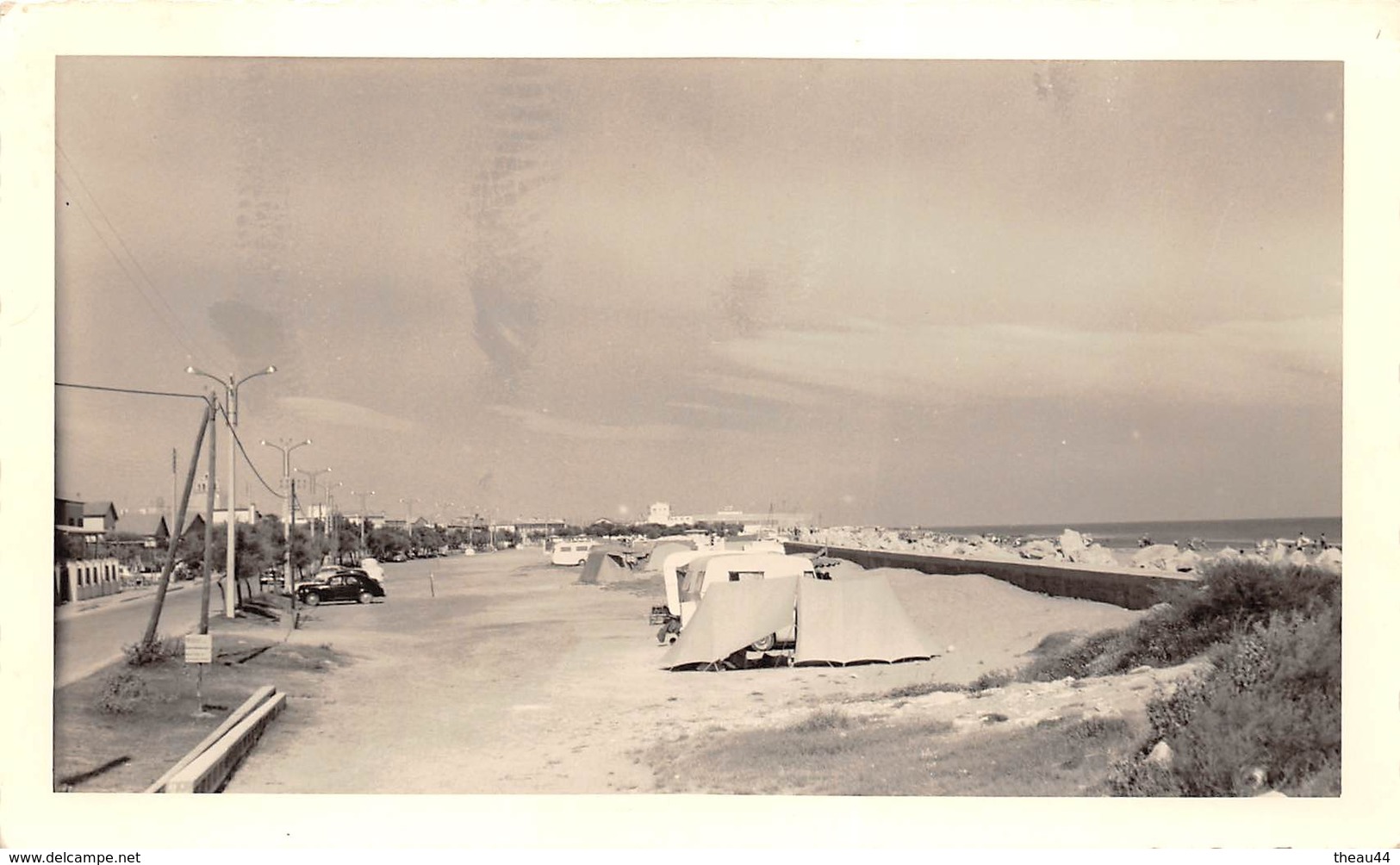 ¤¤   -  Cliché Des SAINTES-MARIES-de-la-MER En 1961 -  Vue Sur La Plage  -   Voir Description  -  ¤¤ - Saintes Maries De La Mer