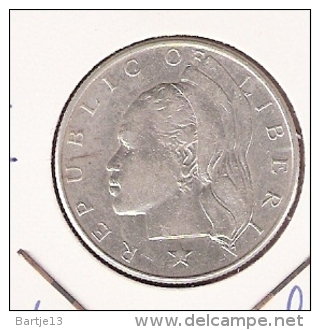 LIBERIA 50 CENTS 1961 SILVER NICE QUALITY - Liberia