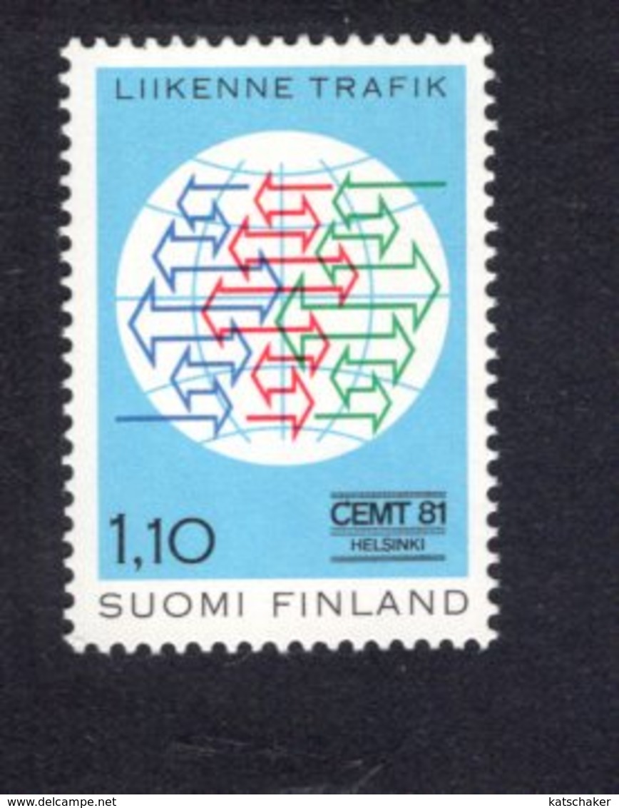 816883111 1981 SCOTT 657 POSTFRIS MINT  NEVER HINGED EINWANDFREI (XX)  TRAFIC CONFERENCE EMBLEM - Unused Stamps