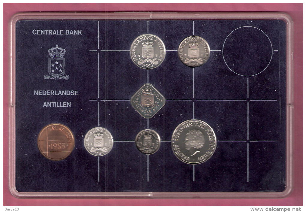 NEDERLANDSE ANTILLEN MUNTSET 1983 - Netherlands Antilles