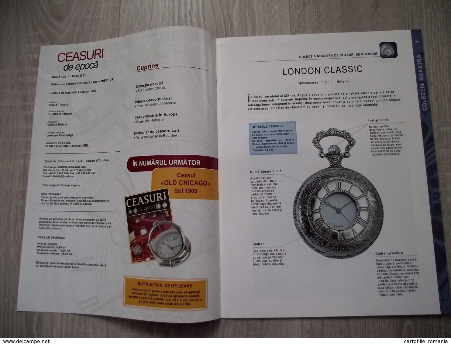 Romania - Vintage Watches Magazine - Encyclopedia - History Of Watches Magazine - 10 Pages - See Scans - Encyclopaedia