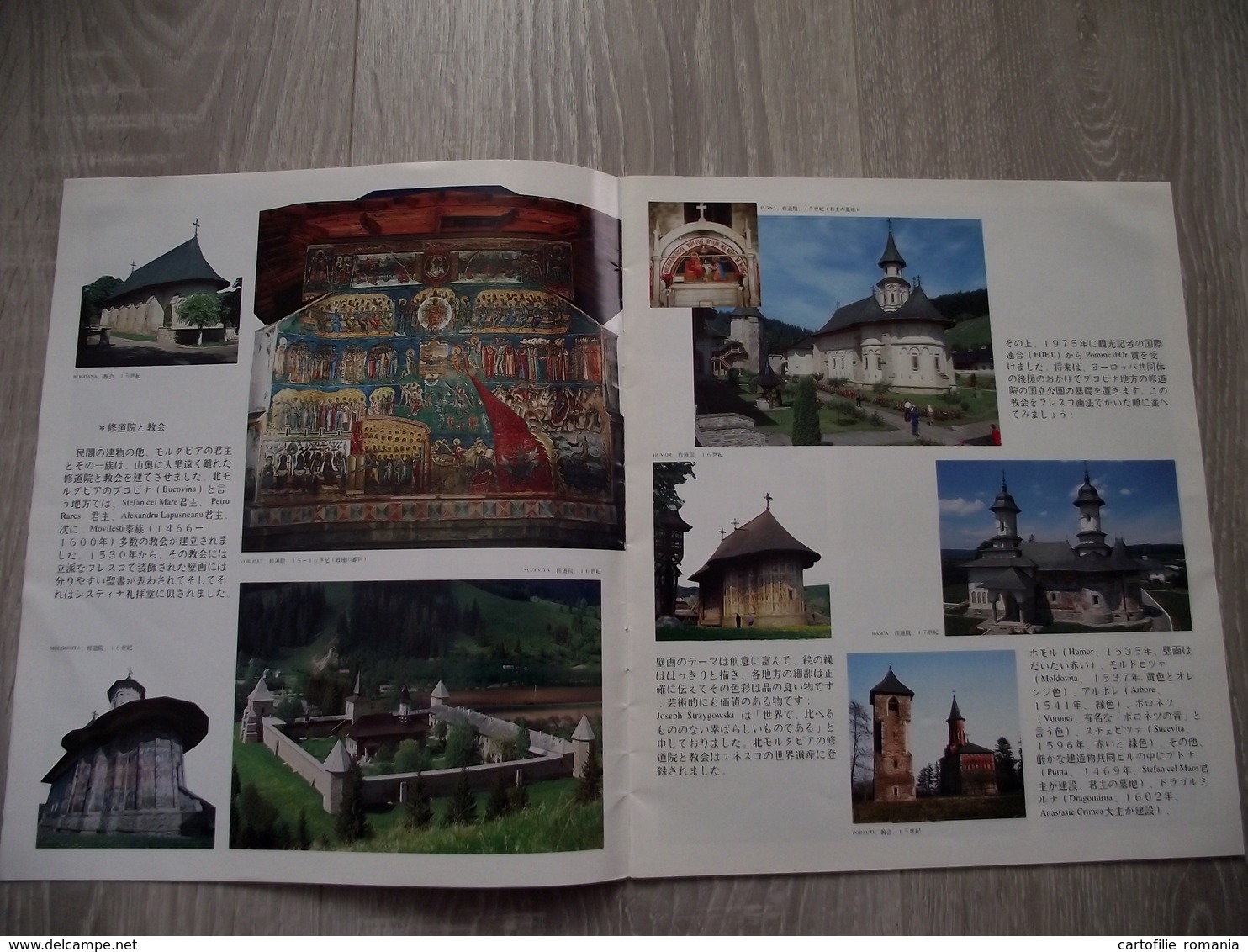 China Chine - Romania - Bukowina Bucovina Tourism Guide - Illustrated Edition - 15 Pages - Map Karte Carte - See Scans - Turismo