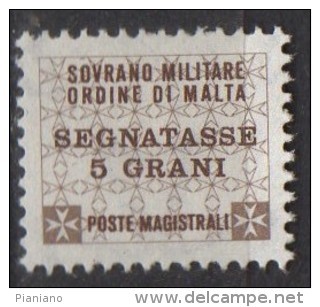 PIA - SMOM - 1989 : Segnatasse -  (UN  17-22) - Malte (Ordre De)