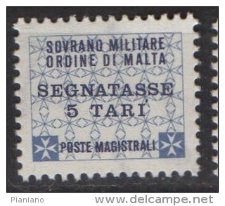 PIA - SMOM - 1989 : Segnatasse -  (UN  17-22) - Malte (Ordre De)