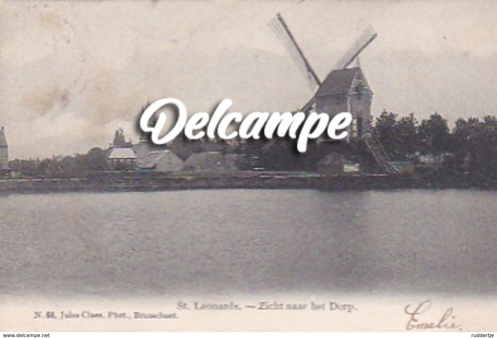 St- Leonards - Zicht Naar Het Dorp - Molen / Moulin - Brecht