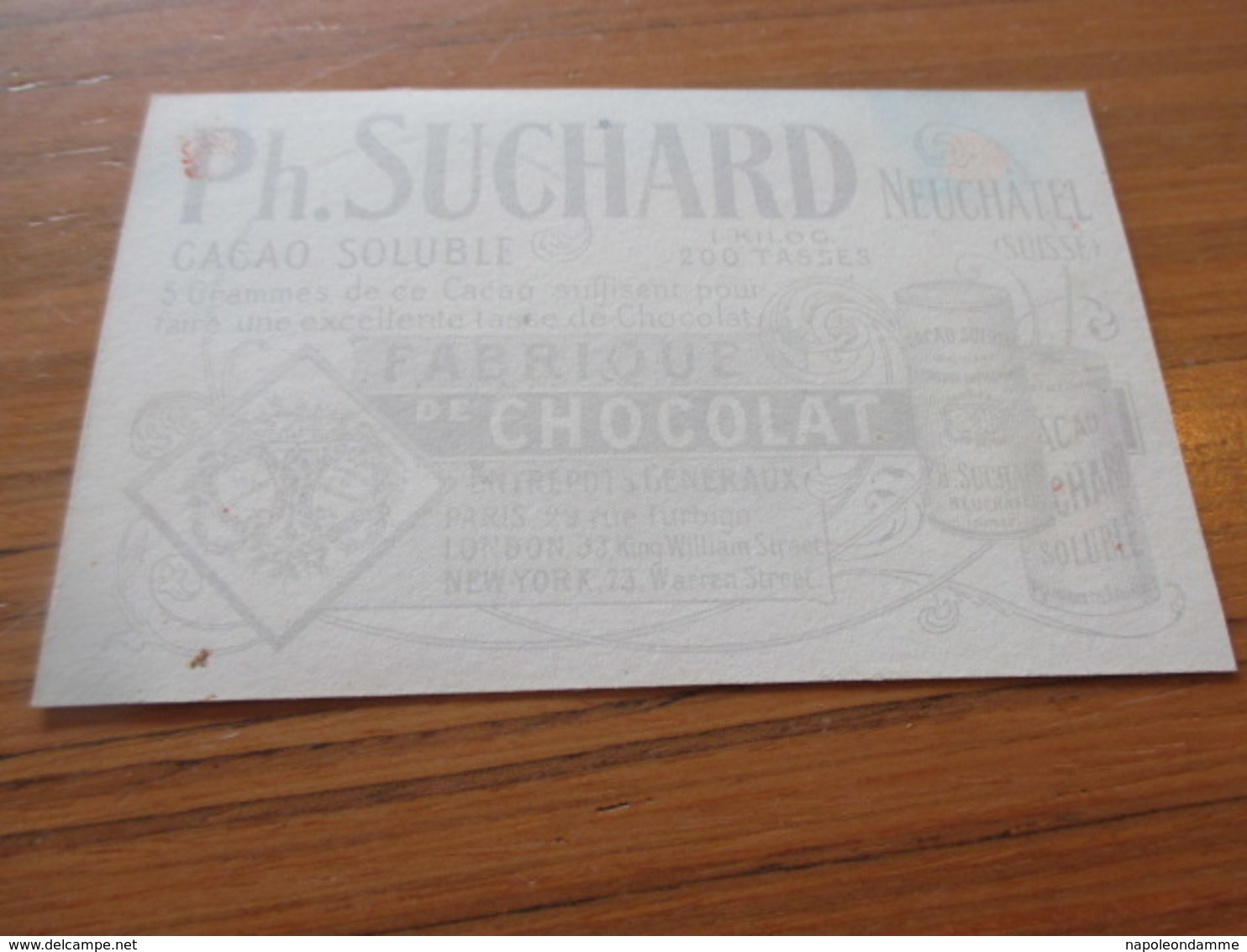 Chromo,Chocolat Suchard - Suchard