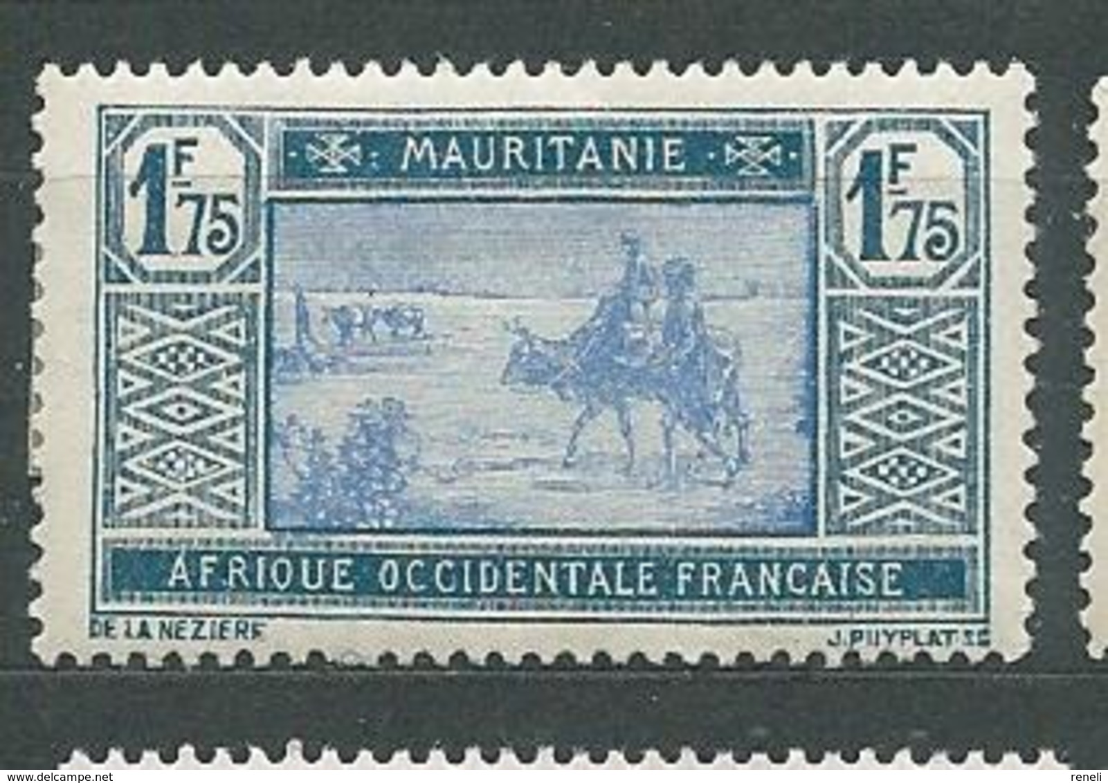 MAURITANIE  N° 60B  *  TB  1 - Neufs