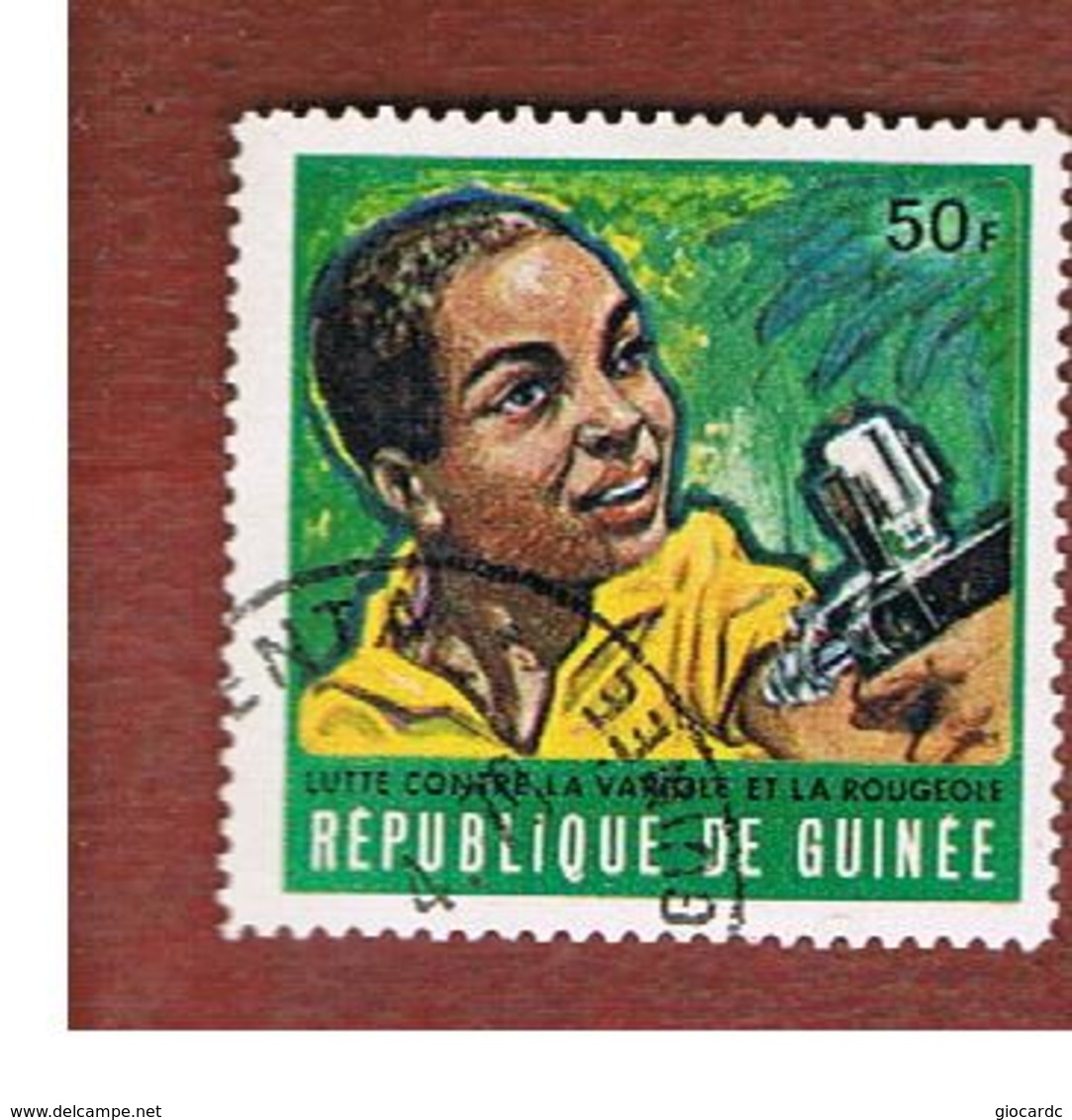 GUINEA -  SG 714  -  1970 CAMPAIGN AGAINST THE SMALLPOX - USED ° - Guinea (1958-...)