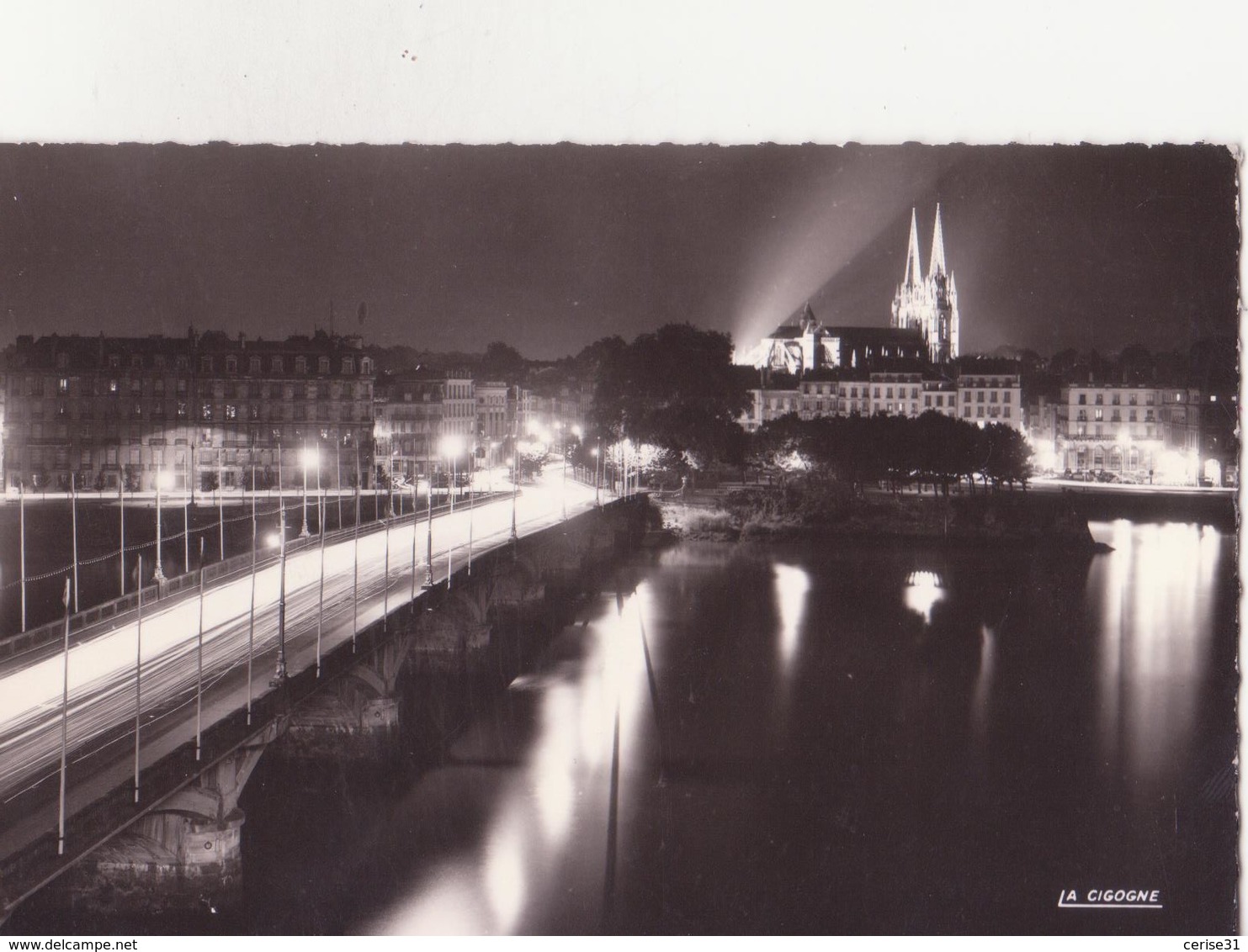 CSM - 6410246. BAYONNE La Nuit Pendant Les Fêtes - Bayonne