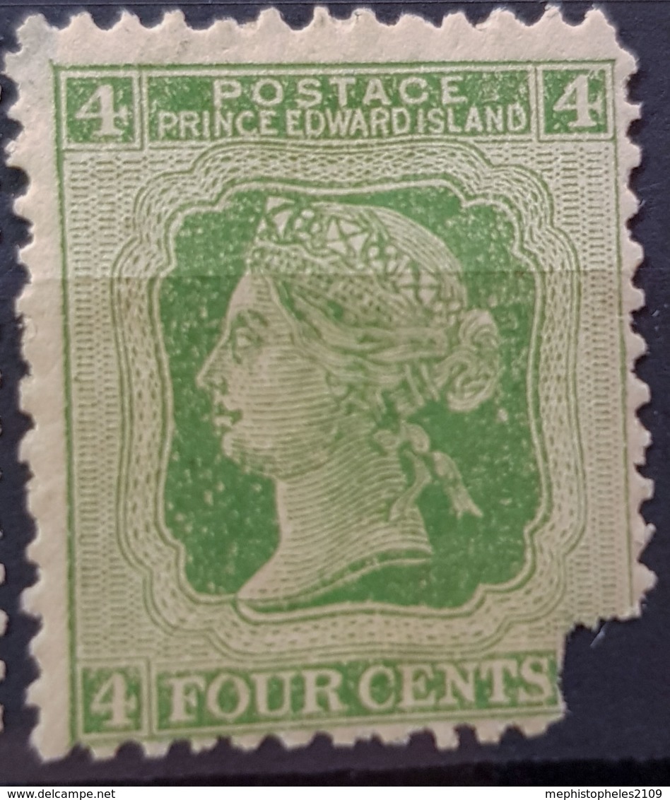 PRINCE EDWARD ISLAND 1872 - MLH - Sc. 14 - 4c (defect On Lower Right Corner) - Ongebruikt