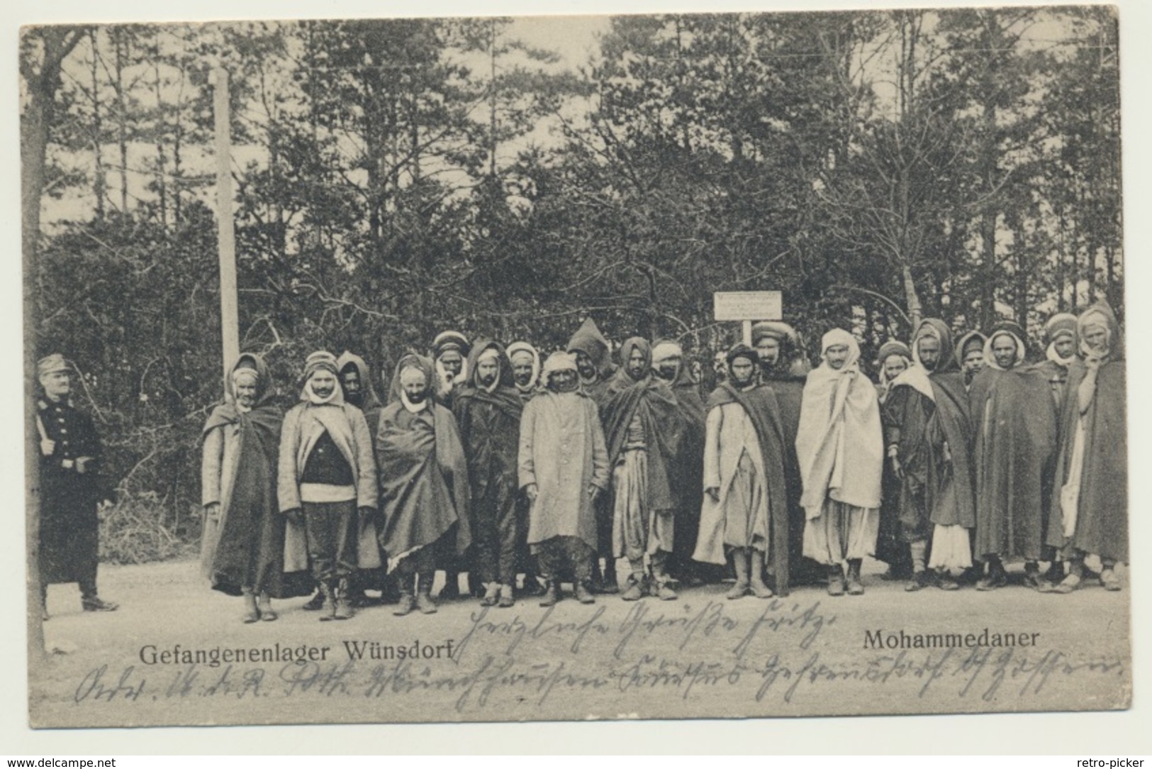 AK  Gefangenenlager Wünsdorf Mohammedaner Kriegsgefangene - Guerre 1914-18