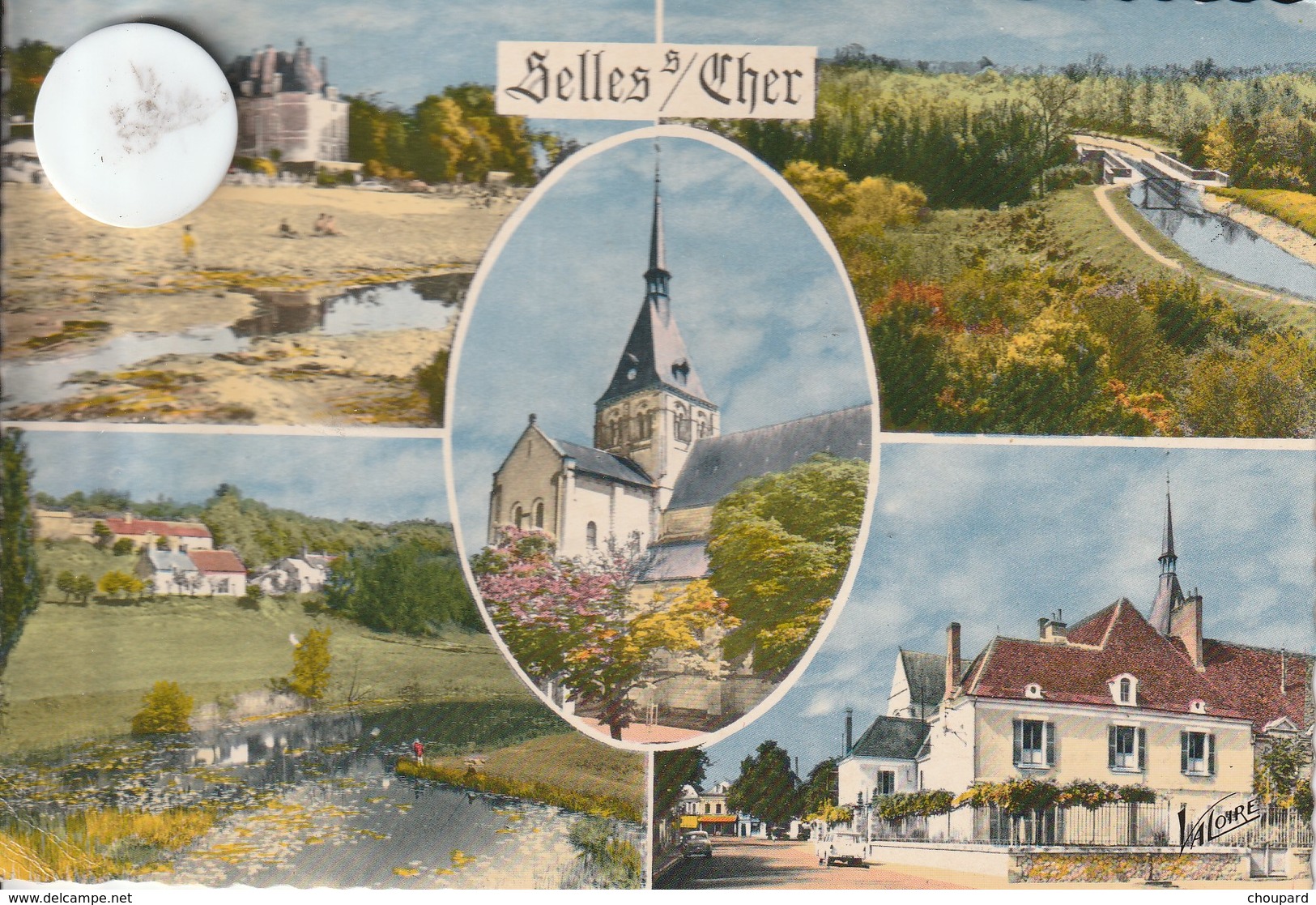 41 -Très Belle Carte Postale Semi Moderne De  SELLES SUR CHER     Multi Vues - Selles Sur Cher