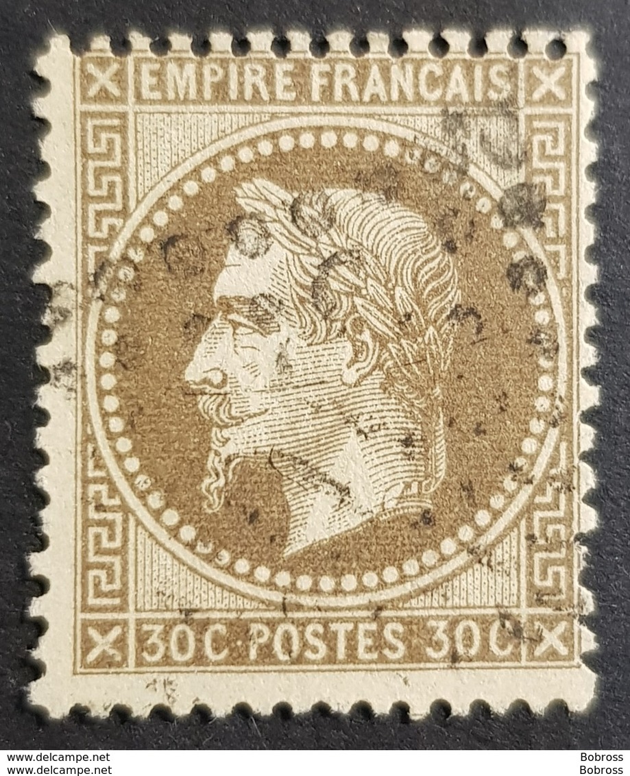 1863-1870, Emperor Napoléon Lll, 30c, Empire Française, France - 1863-1870 Napoléon III Lauré