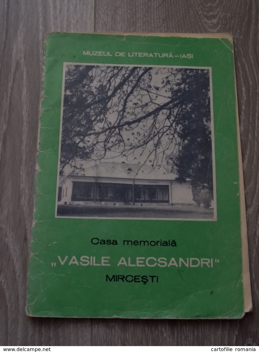 Romania - Iasi - Mircesti Memorial House Museum - Vasile Alecsandri - Tourism Book Brochure Illustrations 31 Pages - Turismo